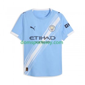 Koszulka Manchester City Domowe Koszulki Piłkarskie 2025-2026 Krótki Rękaw